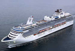 Βίντεο με το κρουαζιερόπλοιο Coral Princess